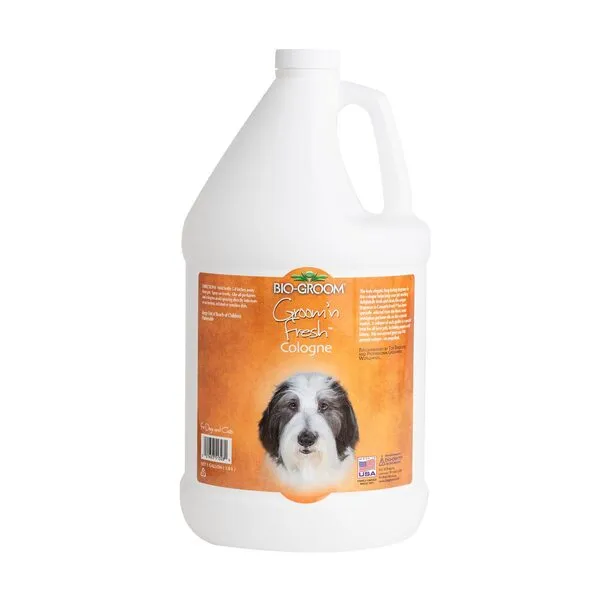 Bio-groom Groom'n Fresh Dog Cologne – Deodorizing Spray, Dog Bathing Supplies, Puppy Wash, Cat & Dog Grooming Supplies, Cruelty-Free, Made in USA, Dog Perfume – 1 Gallon