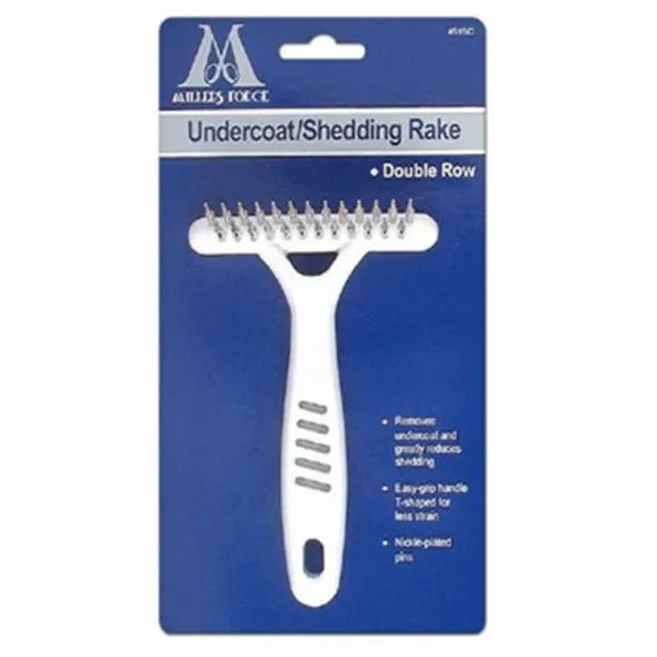 Millers Forge Undercoat/Shedding Rake Double Row