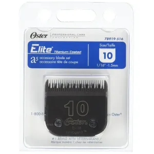 Oster Elite CryogenX Professional Animal Clipper Blade, Size 10 (078919-516-005)