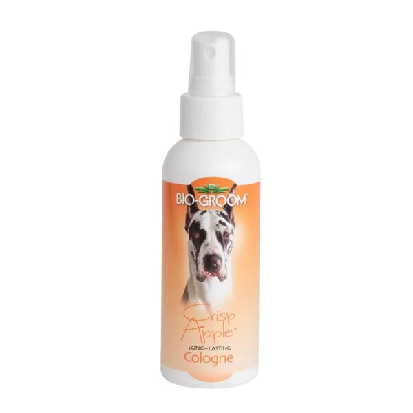 Bio-groom Natural Scents Dog Cologne, Crisp Apple, 4-Ounce