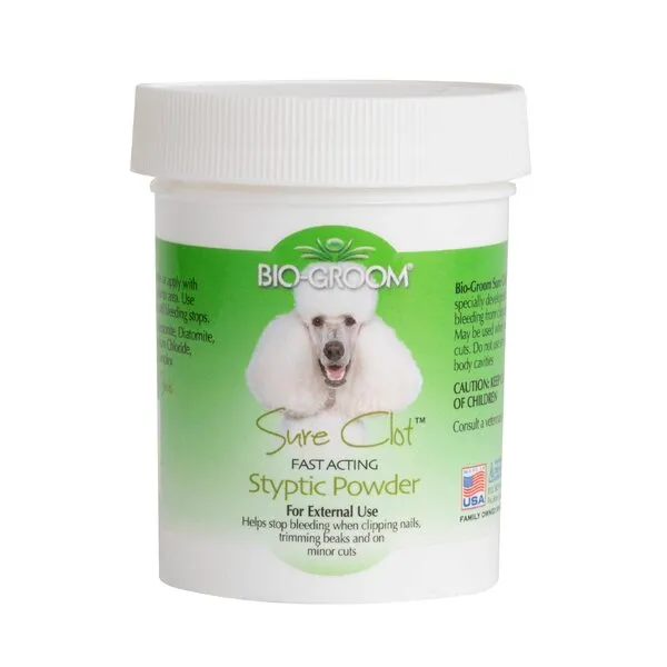 Bio-Groom Sure Clot Styptic Powder 1.5 Oz