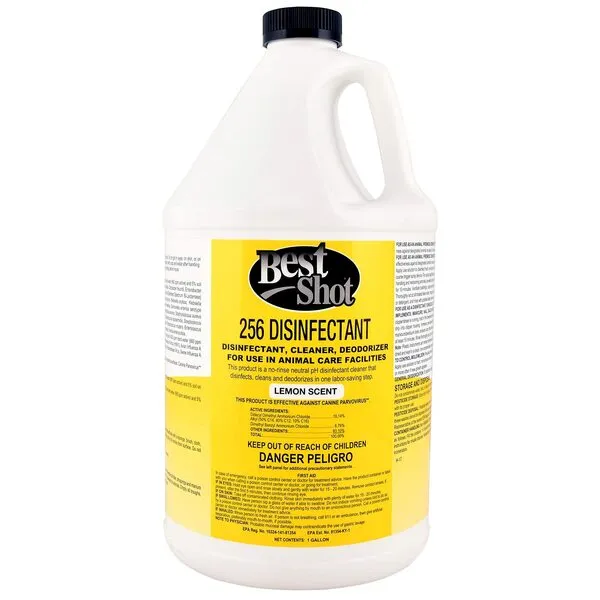 Best Shot 256 00114A 256 Disinfectant-Lemon Gallon