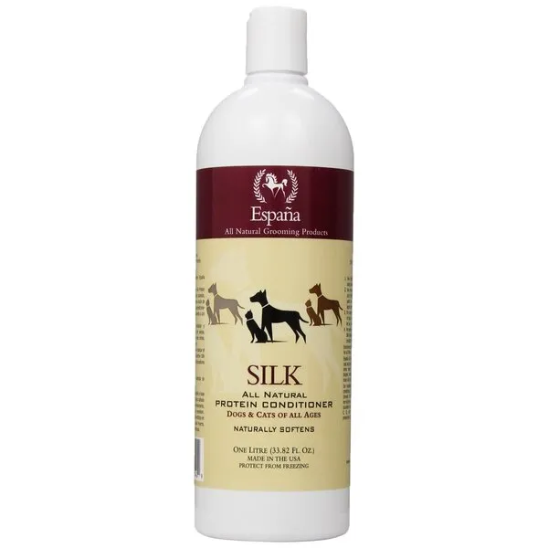 Espana Silk ESP1020DC Specially Formulated Silk Protein Conditioner for Dogs and Cats, 33.82-Ounce