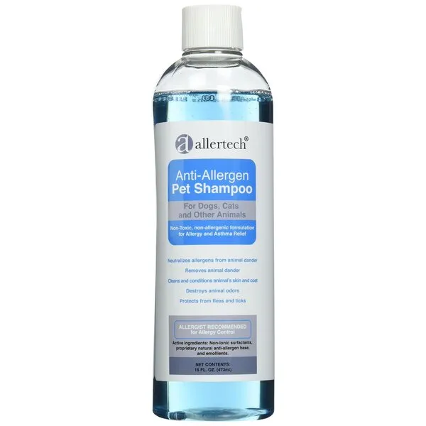 AllerTech® Anti-Allergen Pet Shampoo 16-oz Bottle