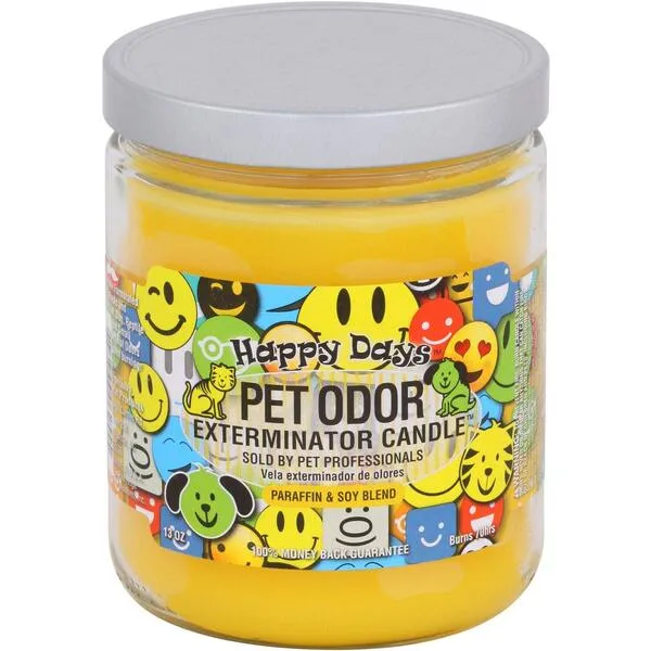 0 Happy Days„ Pet Oder Exterminator Candle„ 13 oz