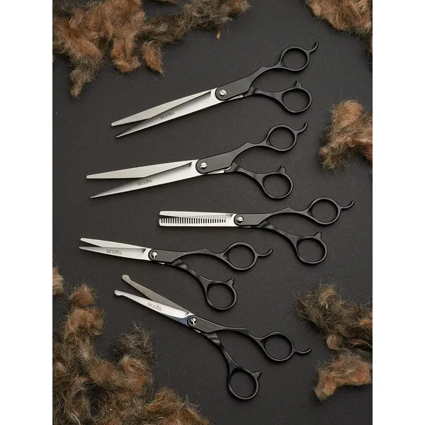 Andis Straight Shears, Right-Handed, Professional Dog and Cat Grooming