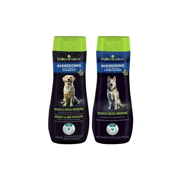 FURminator deShedding Ultra Premium Shampoo and Conditioner