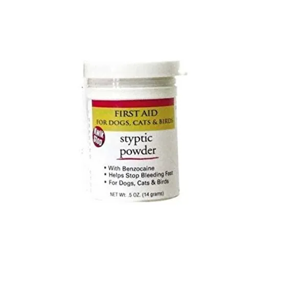 Gimborn Kwik Stop Styptic Powder Dog Cat & Bird Nail Care - 3 (Kwik Stop Powder - 0.5 oz)