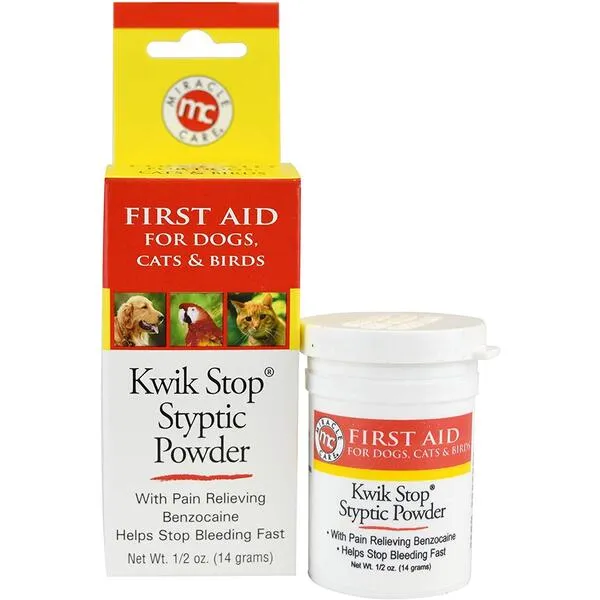 Gimborn Kwik Stop Styptic Powder .5 oz - Pack of 2