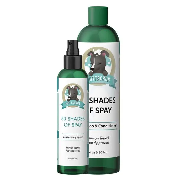 MUTTSCRUB Pawsitively Soothing All Natural Soothing Spray - Deodorizing Dog Spray