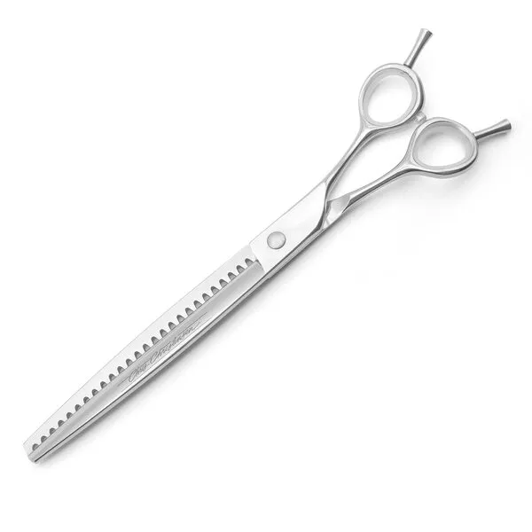 Chris Christensen Classic Series Grooming Shears, 8.5 in Chunky Blender Shear, Groom Like a Professional, Any Skill Level, Made From 440C Japanese Steel