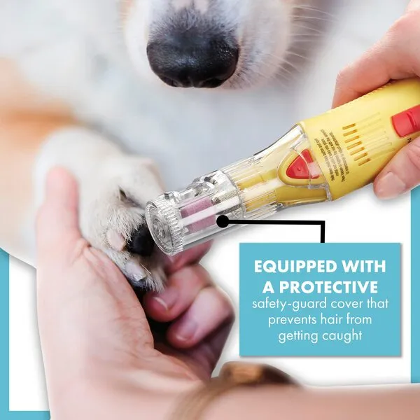 CONAIRPRO dog & cat Nail Grinder for Professional Grooming At-Home with Attachments Included