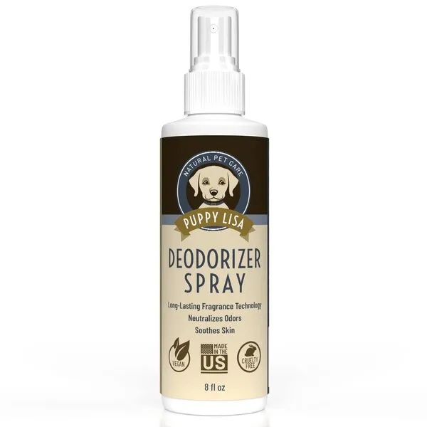 Dog Deodorizer - Neutralizes Odors, Long Lasting Fragrance - Made in the US - Dog Body Spray to Smell Good and Fresh, Lavender Lemon Scent - Dog Freshener Body Spray, Pet Deodorant Spray for Dogs