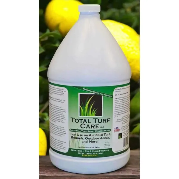 Total Turf Care Artificial Turf Deodorizer - Professional Strength - Lemon Scent